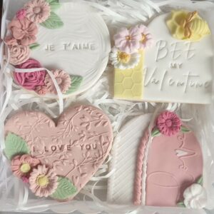 Coffret Biscuits "Fleuris"